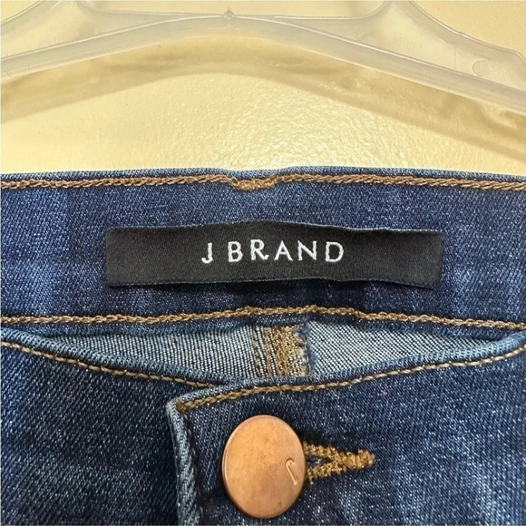 J Brand Dark Wash Skinny Leg Storm Wash Jeans Women’s 27 - Picture 5 of 9